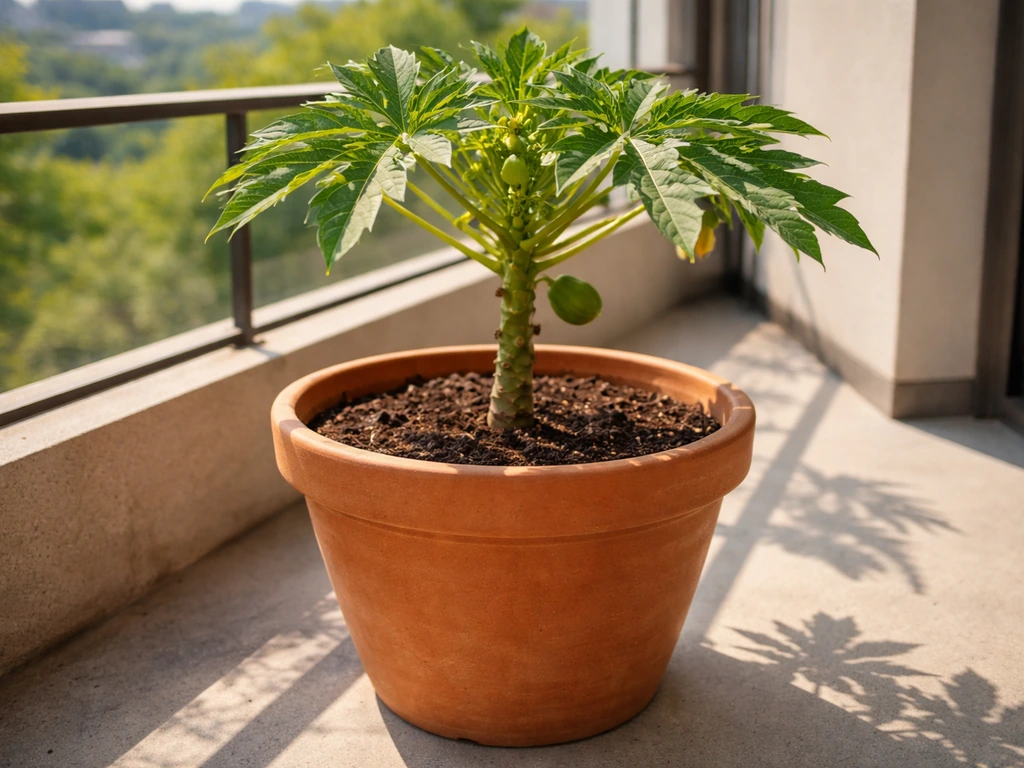 how to grow papaya in pots