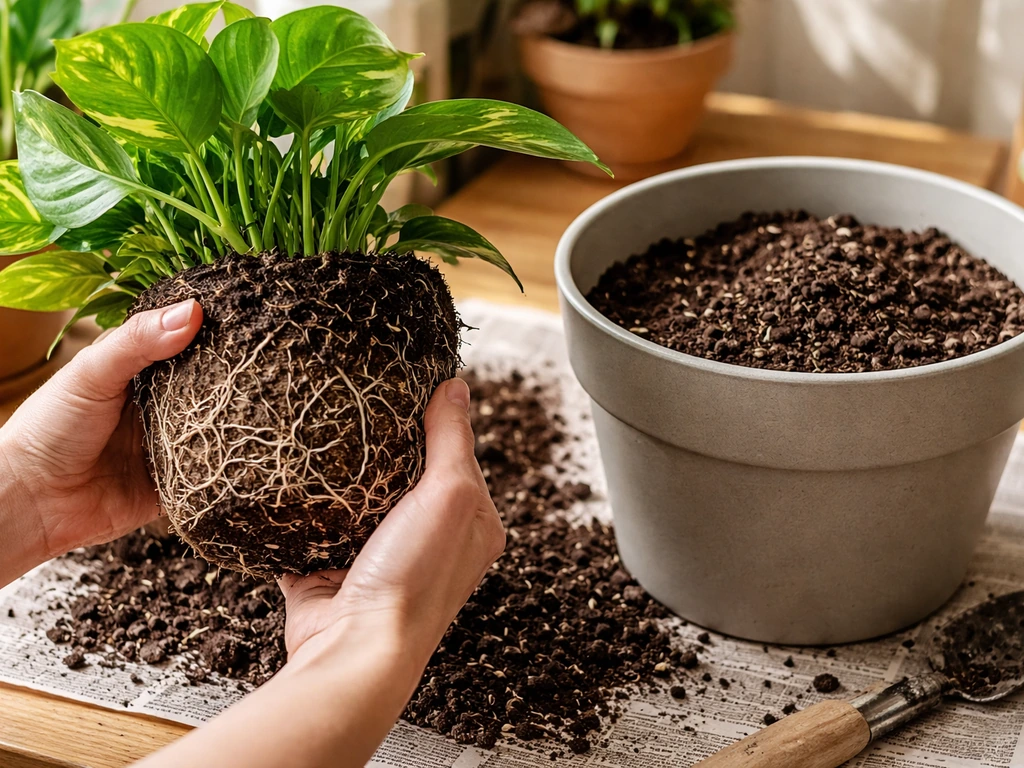 how grow plants in pots