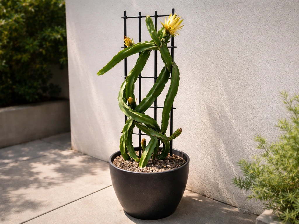 how to grow dragon fruit in a pot