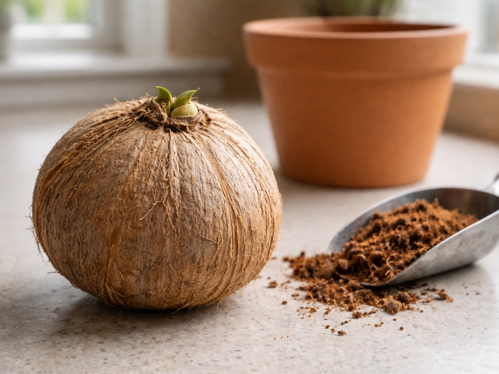 how to grow coconut tree in pot