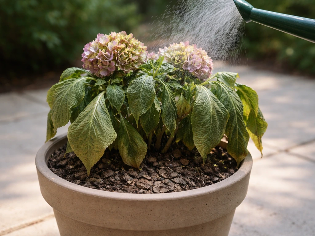 hydrangea how to grow in pots