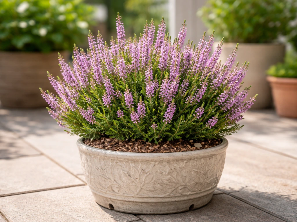 how to grow heather in a pot