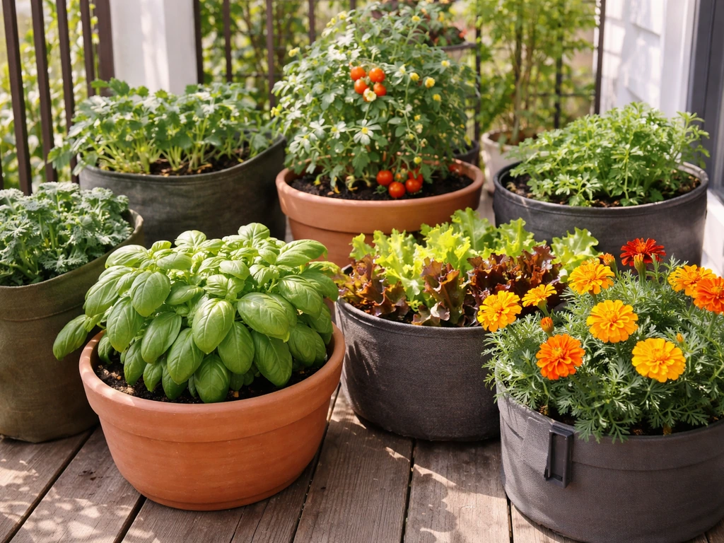how to grow a pot garden