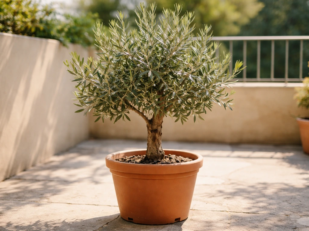 how to grow olive trees in pots