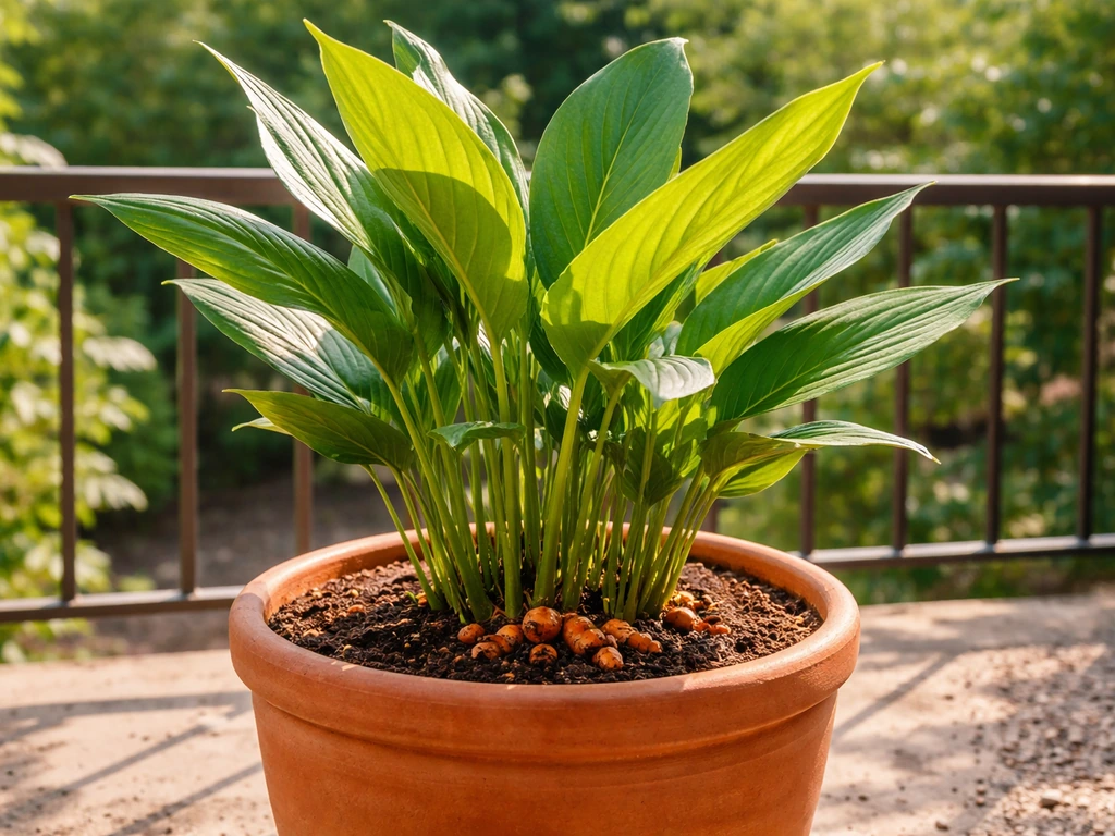 how to grow turmeric in pots
