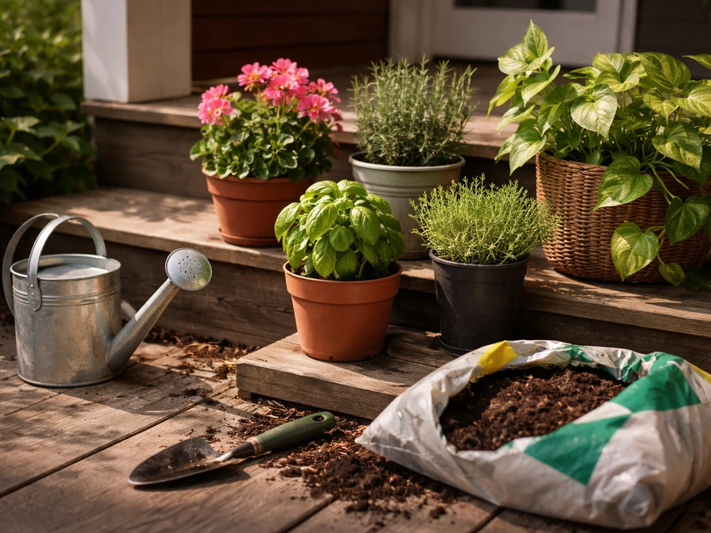 How to Grow Potted Plants: Step-by-Step Container Care