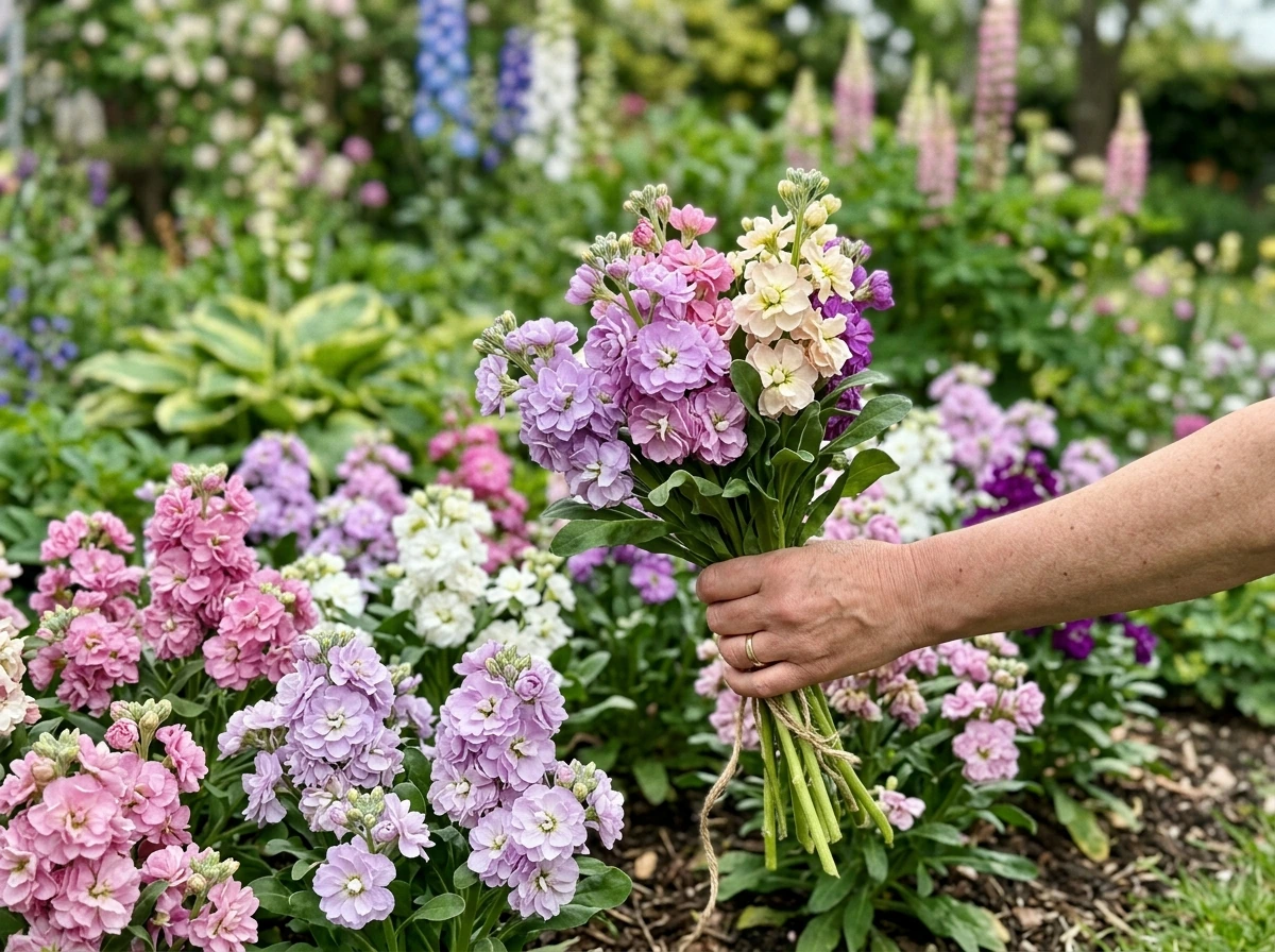 how to grow stock flowers