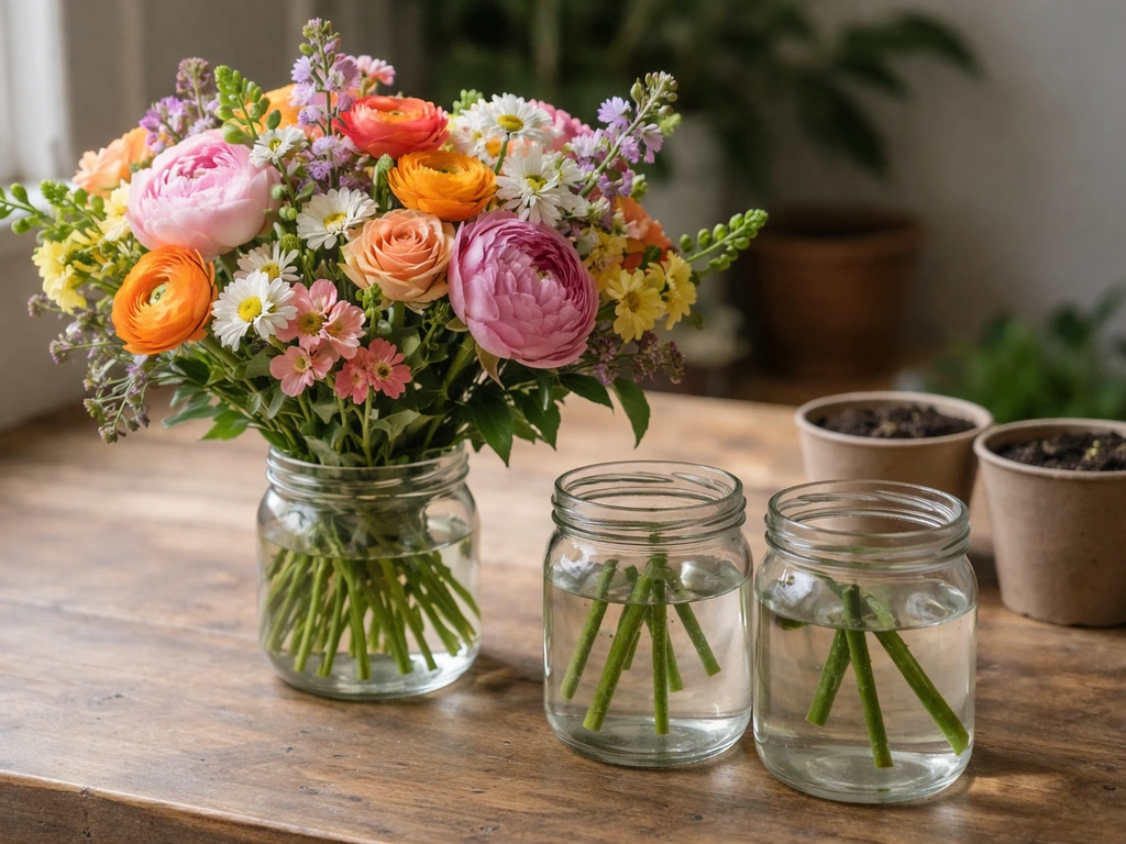 how to grow flowers for bouquets