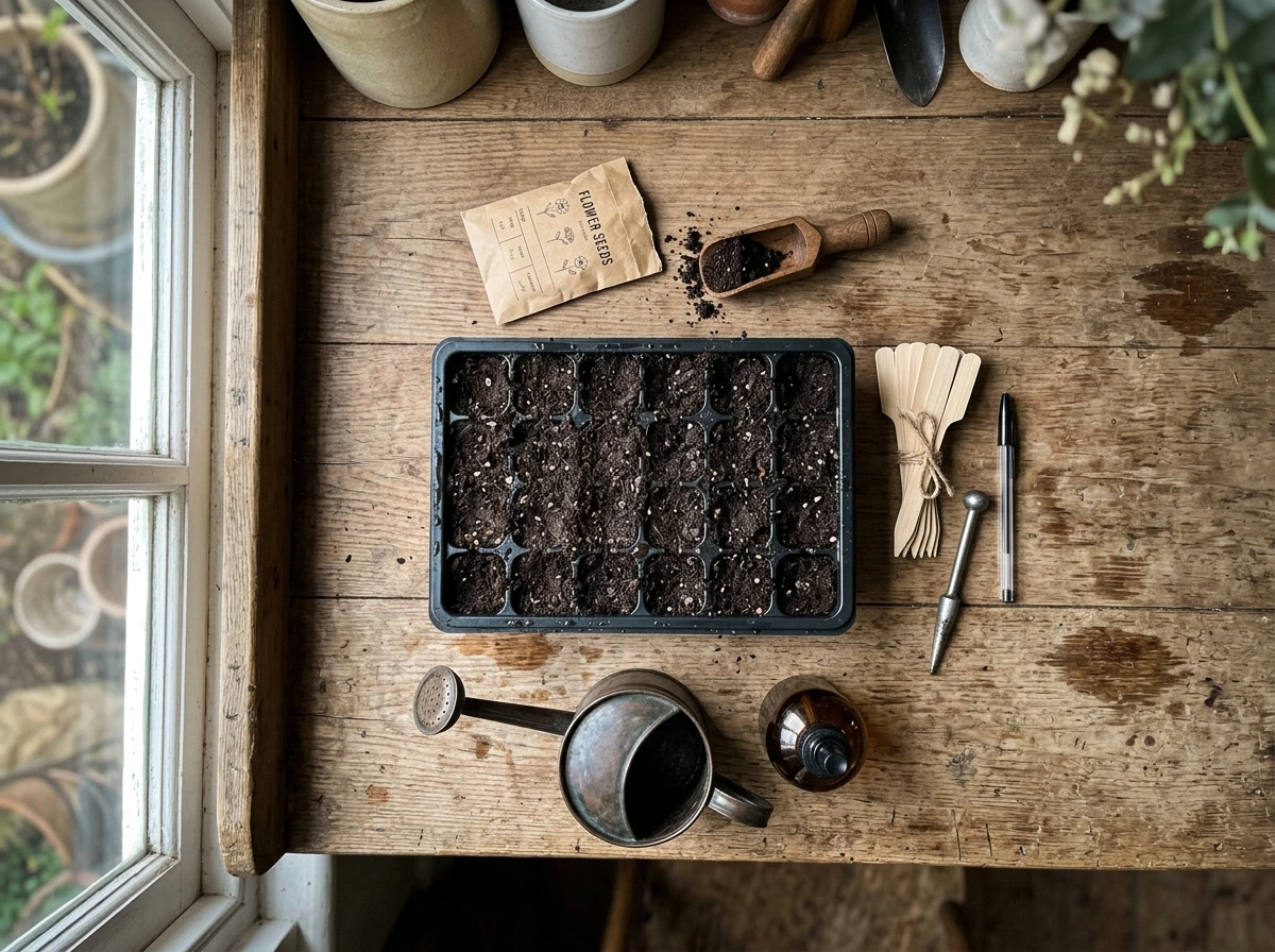 how to grow flower seeds