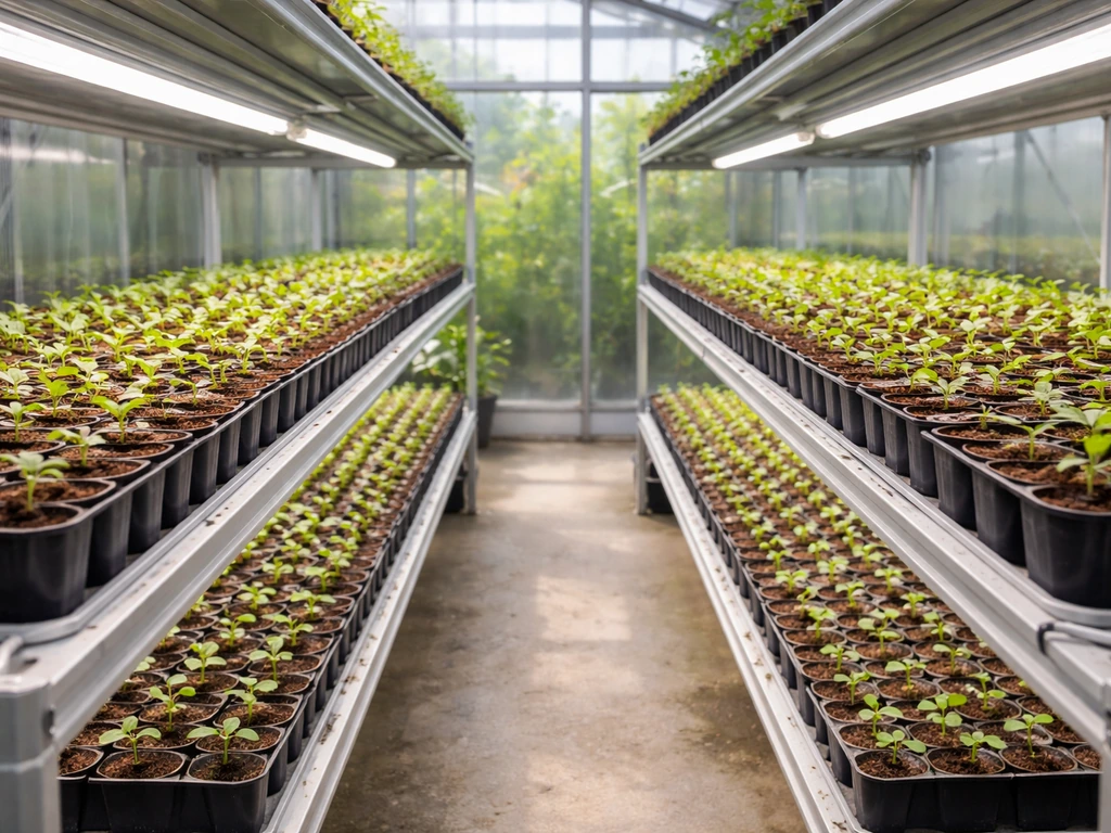 how to grow flowers in a greenhouse