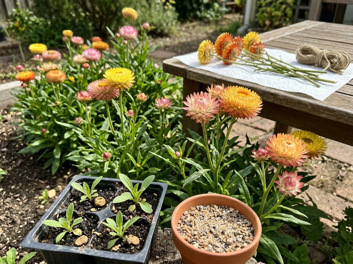 Strawflowers How to Grow From Seed to Bloom and Cut
