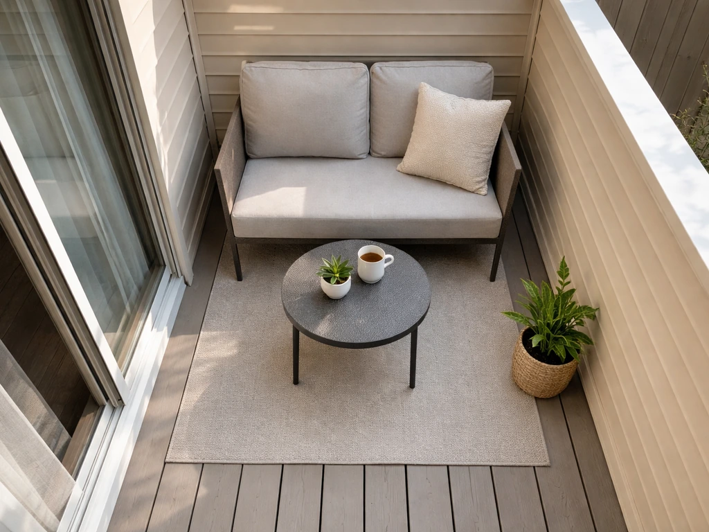 how to decorate small patio