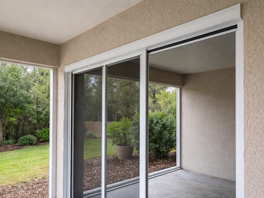 how to close off a patio