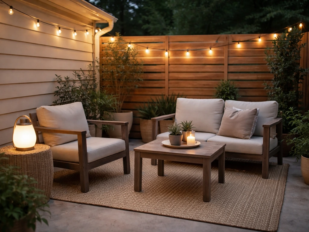 how to decorate the patio