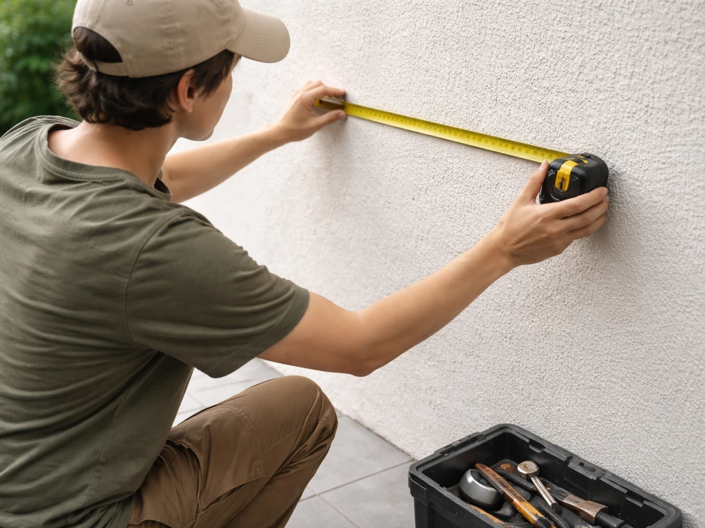 how to decorate patio wall