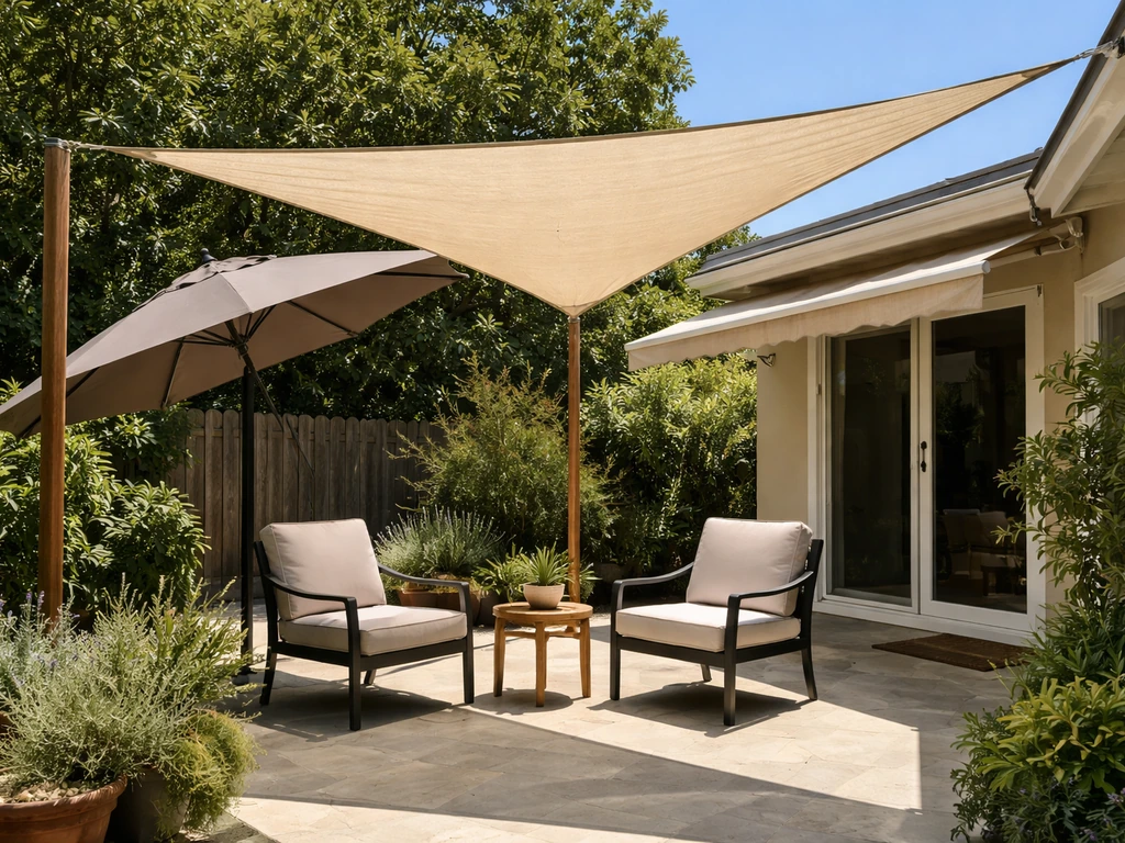 how to shade a patio