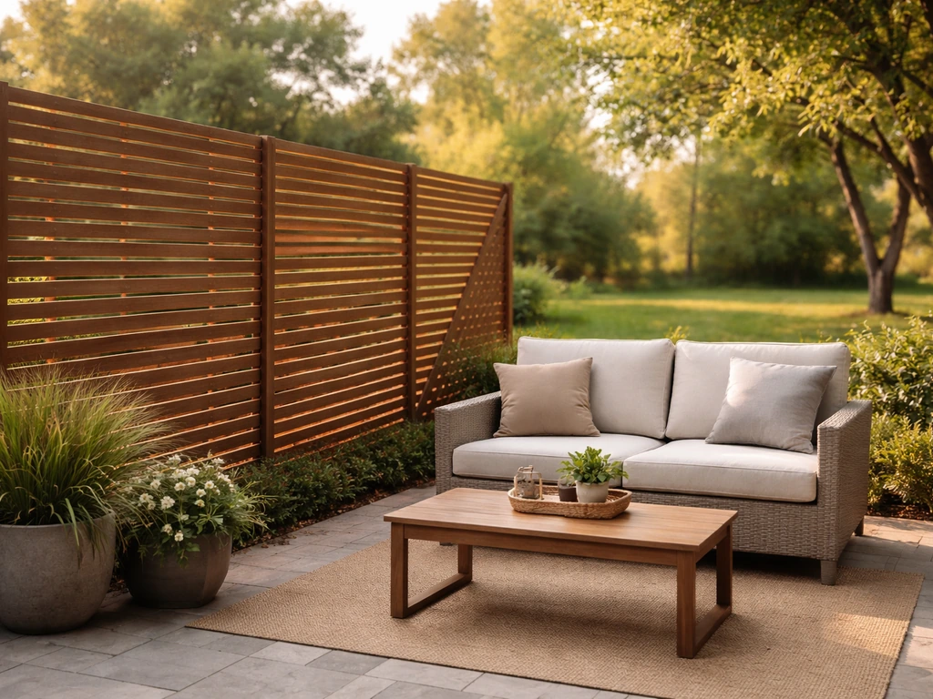 how to block wind on a patio