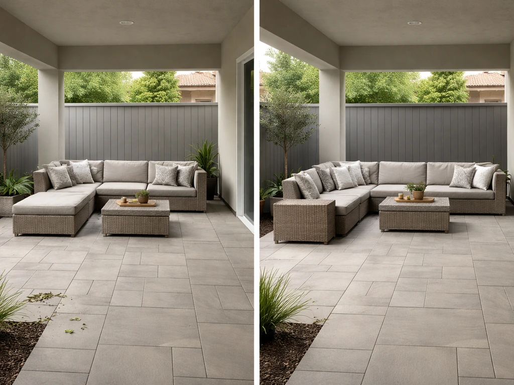 how to block the wind on a patio