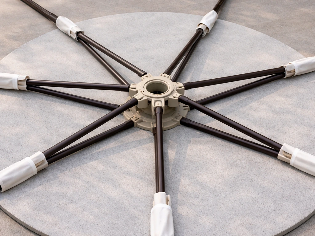 how to replace canopy on patio umbrella