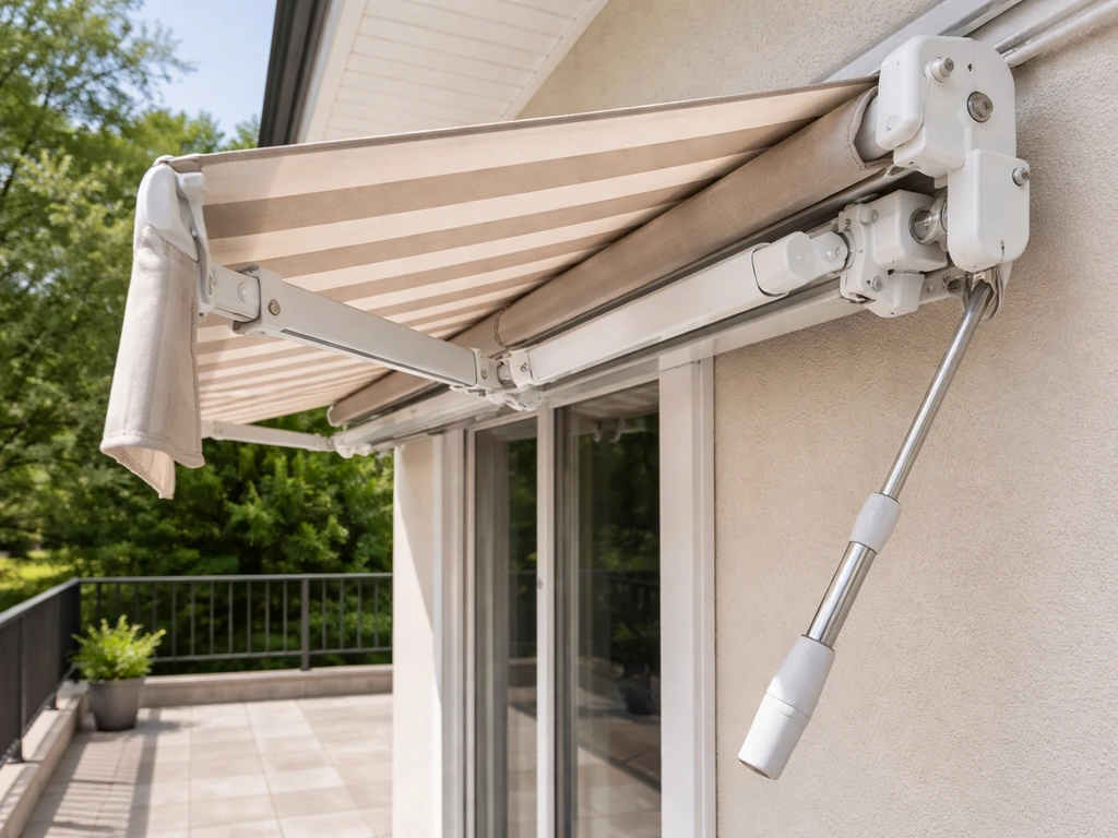 manual patio awning