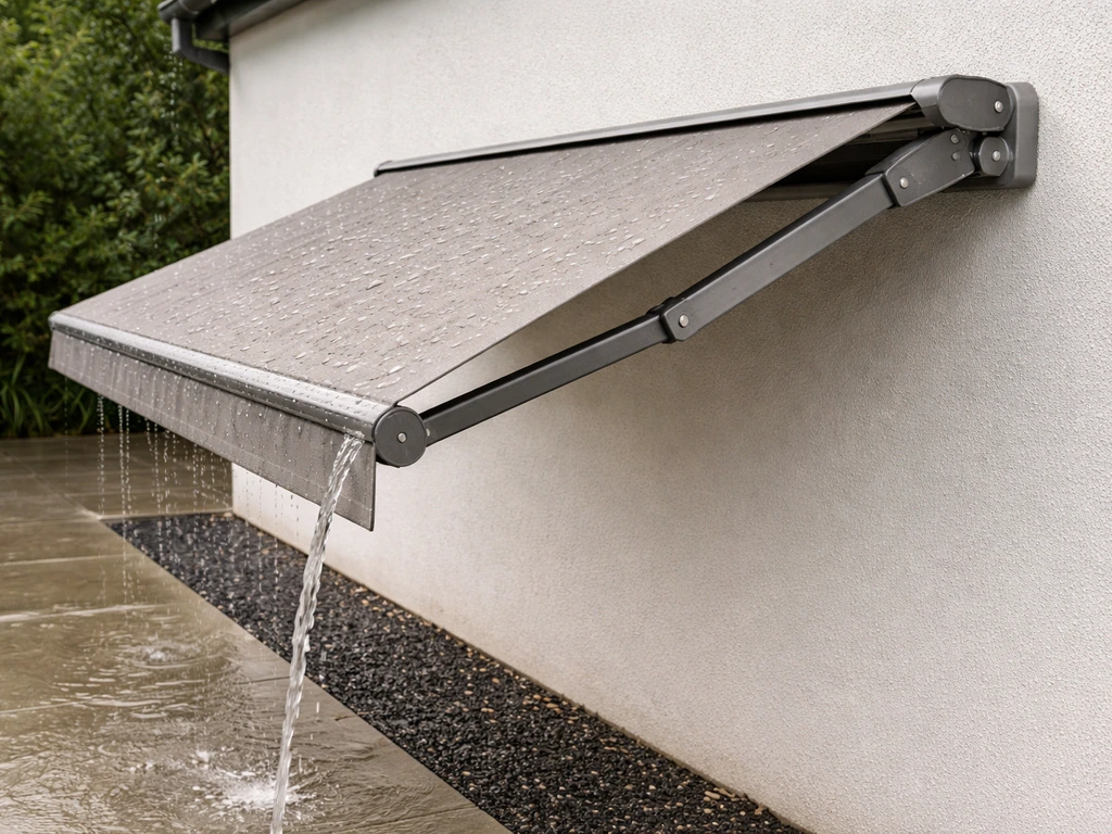 manual awning for patio