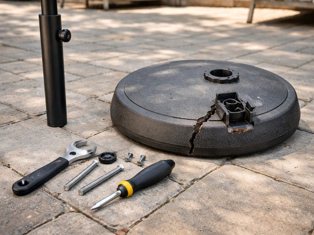 How to Fix Patio Umbrella Base: Step-by-Step Repairs