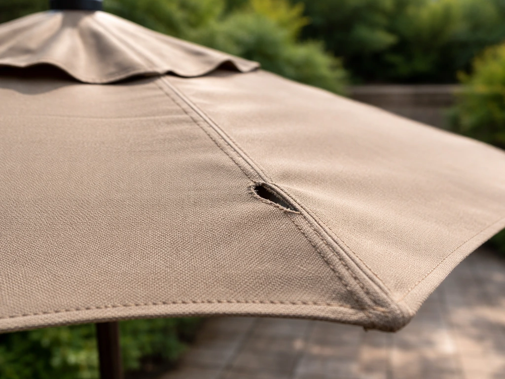 how to repair a patio umbrella