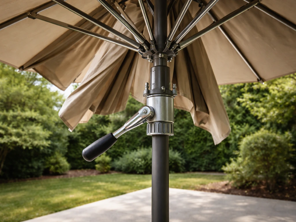 how to open patio umbrella