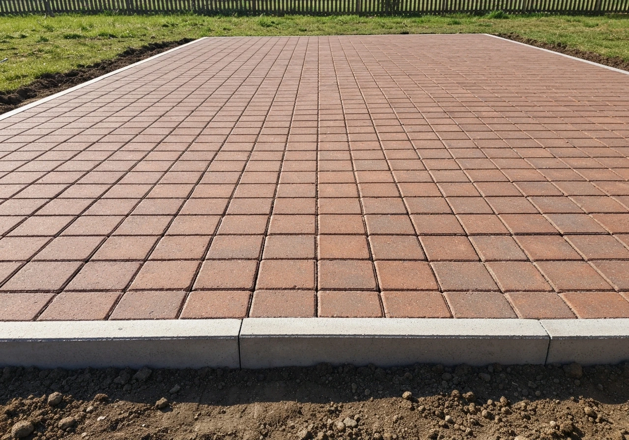 how to put a brick patio in
