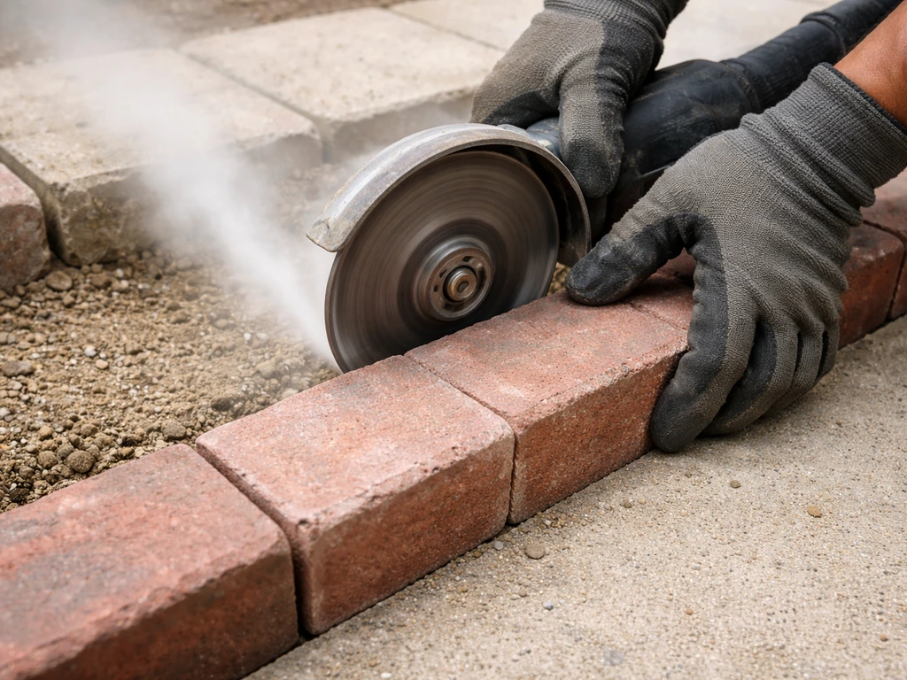 how build brick patio