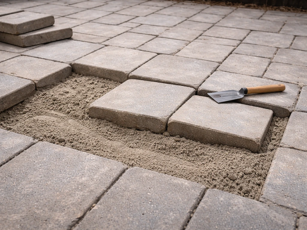 how to level a patio