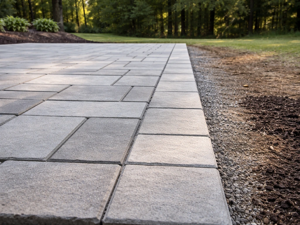 how to level ground for patio
