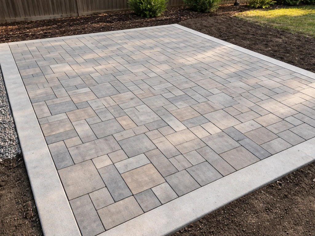 how to install patio blocks