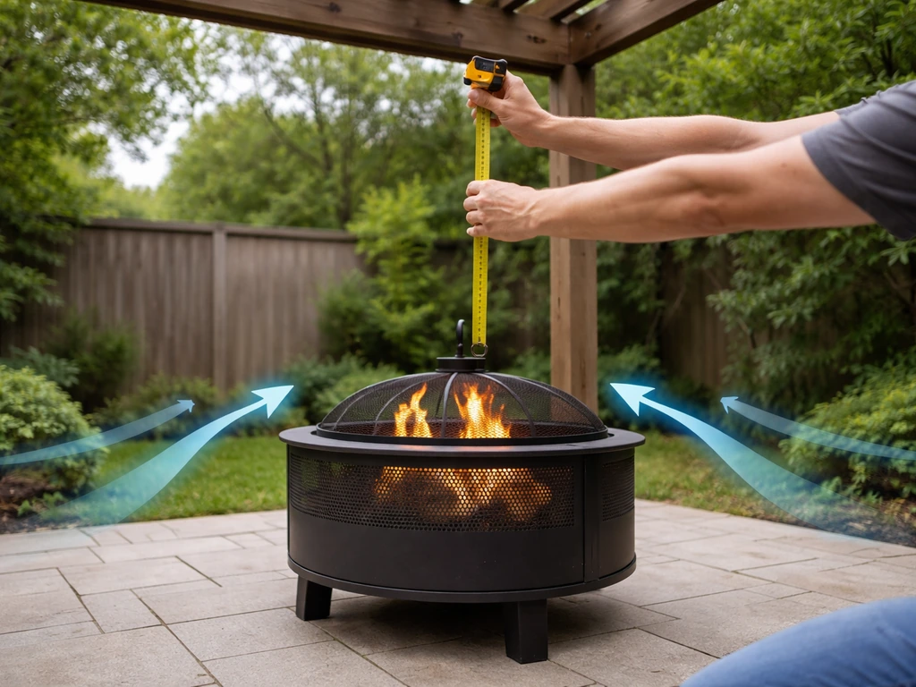 can you use a solo stove on a covered patio