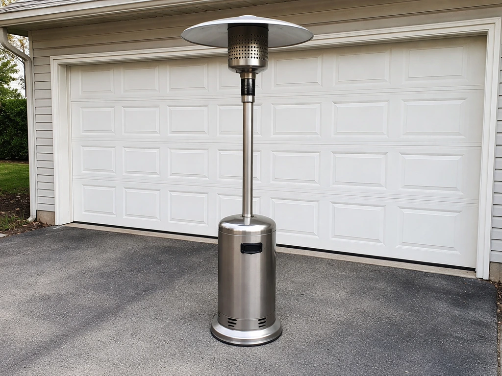 can you use a patio heater in the garage