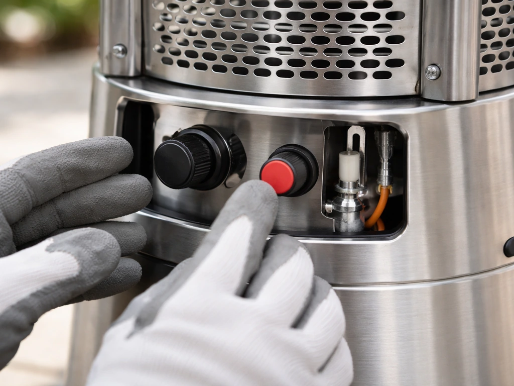 how to fix patio heater