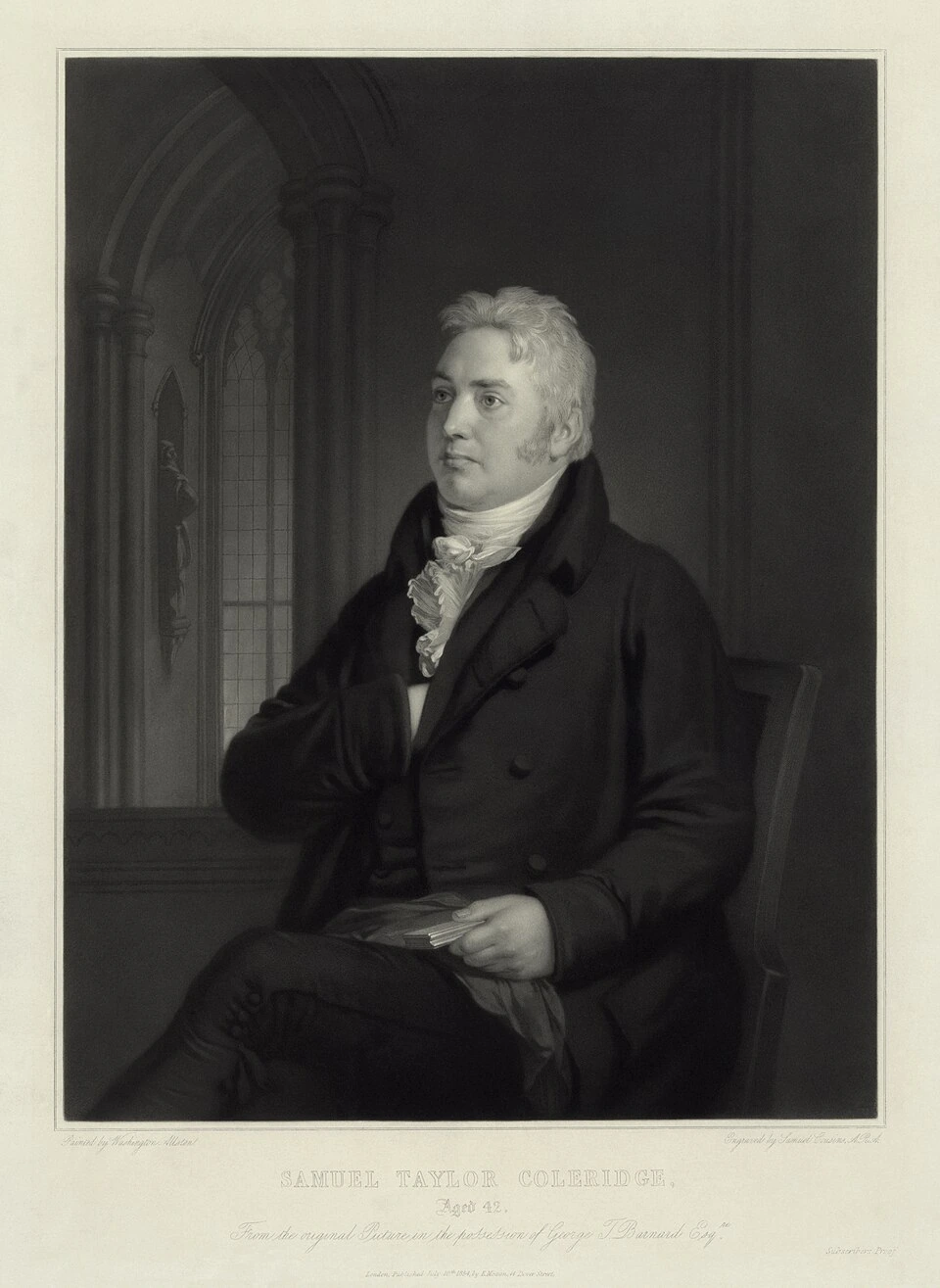 Photo of Samuel Taylor Coleridge English poet and writer (author of The Rime of the Ancient Mariner)