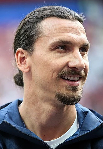Zlatan Ibrahimović smiling in a close-up editorial photo