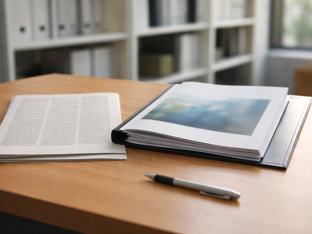 Open hardcopy Ajax annual report with a separate Dutch newspaper clipping-style page on a desk.