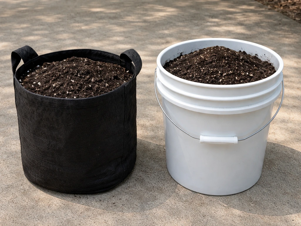 Grow Bag vs 5 Gallon Bucket: Which Is Better for Plants