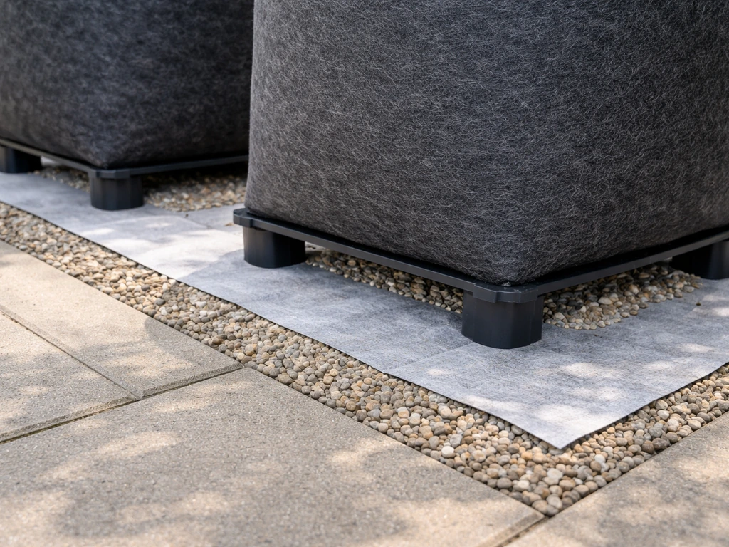 what to put grow bags on