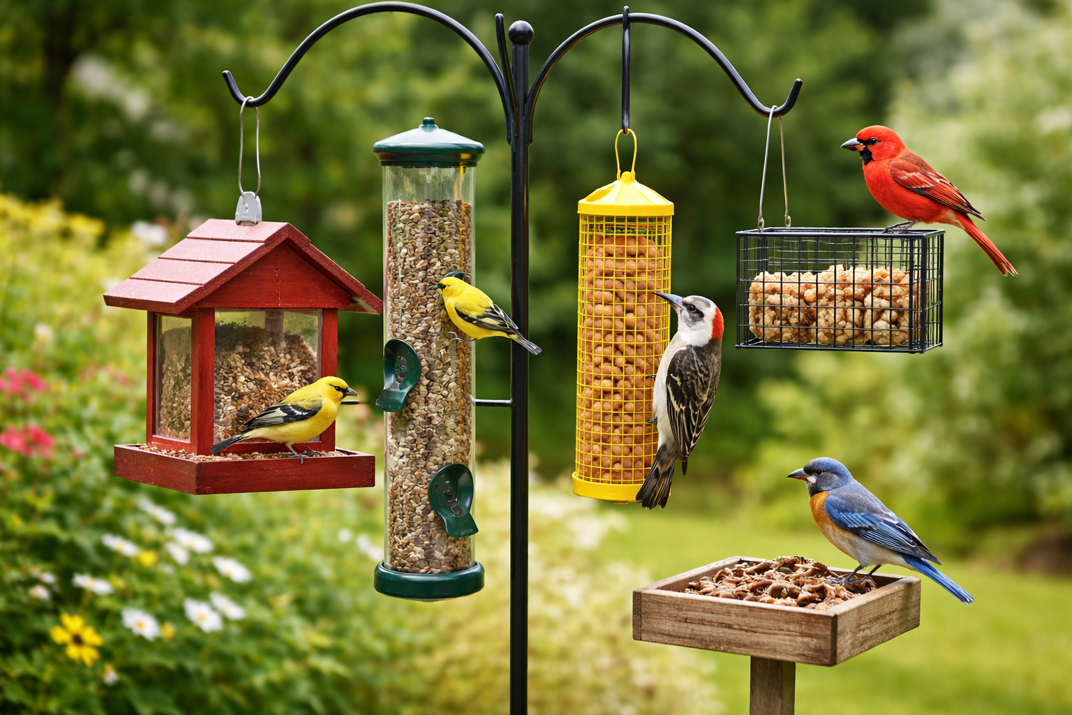 Examples of Bird Feeders: A Practical Field Guide