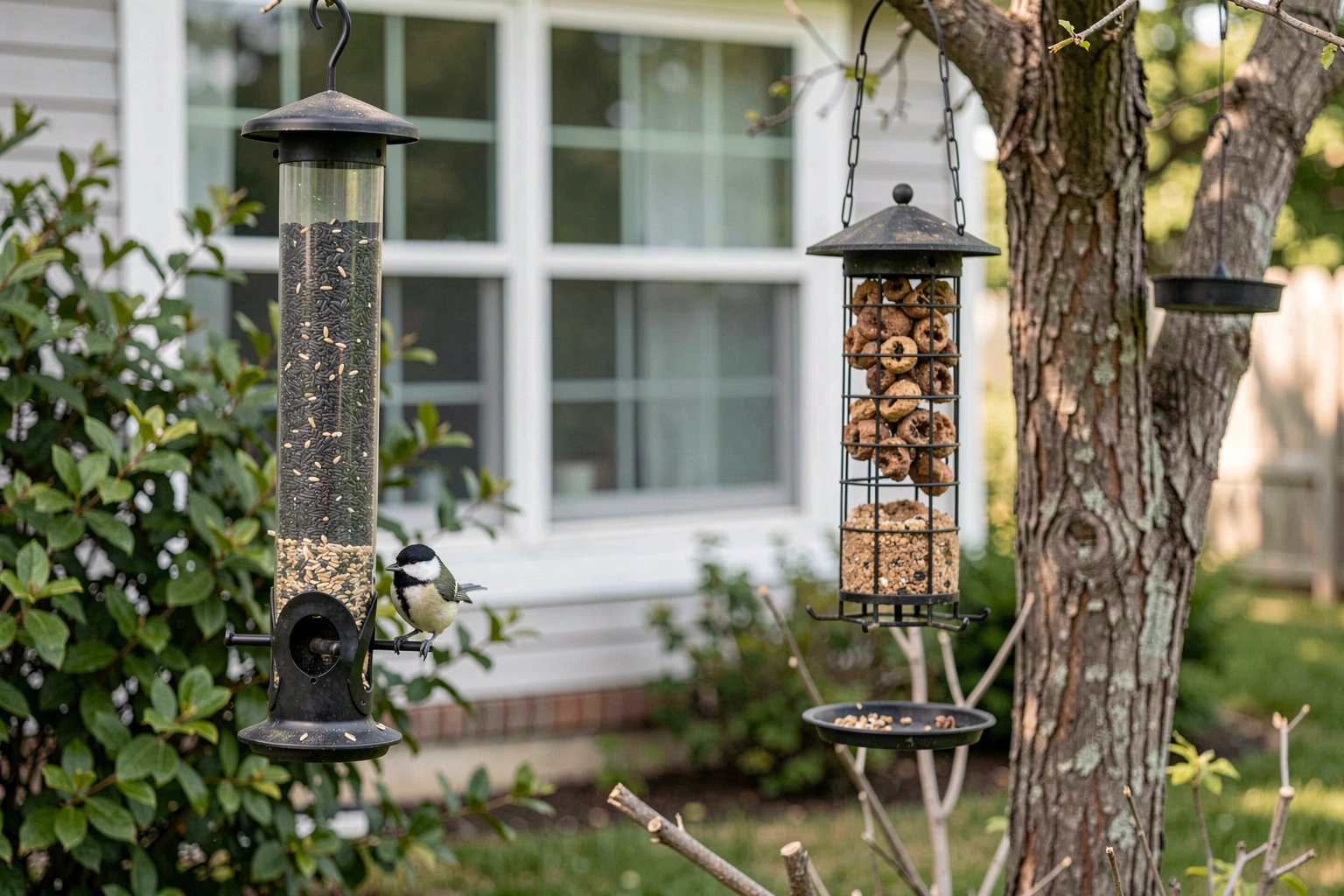 examples of bird feeders