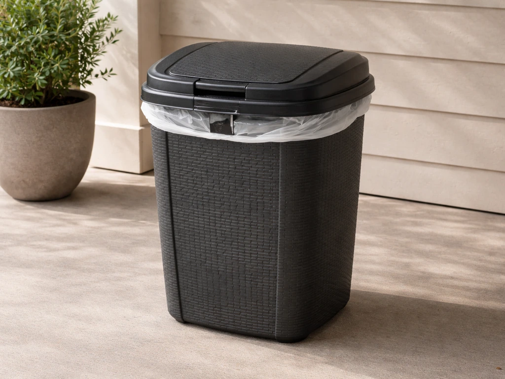 outdoor trash can for patio