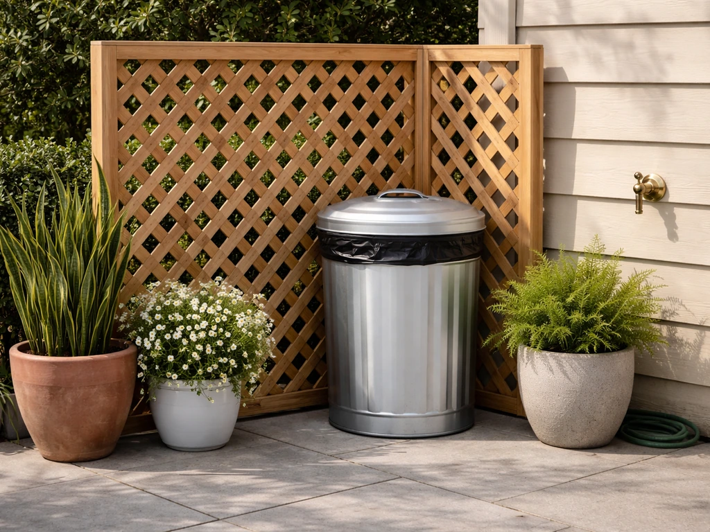 patio garbage can