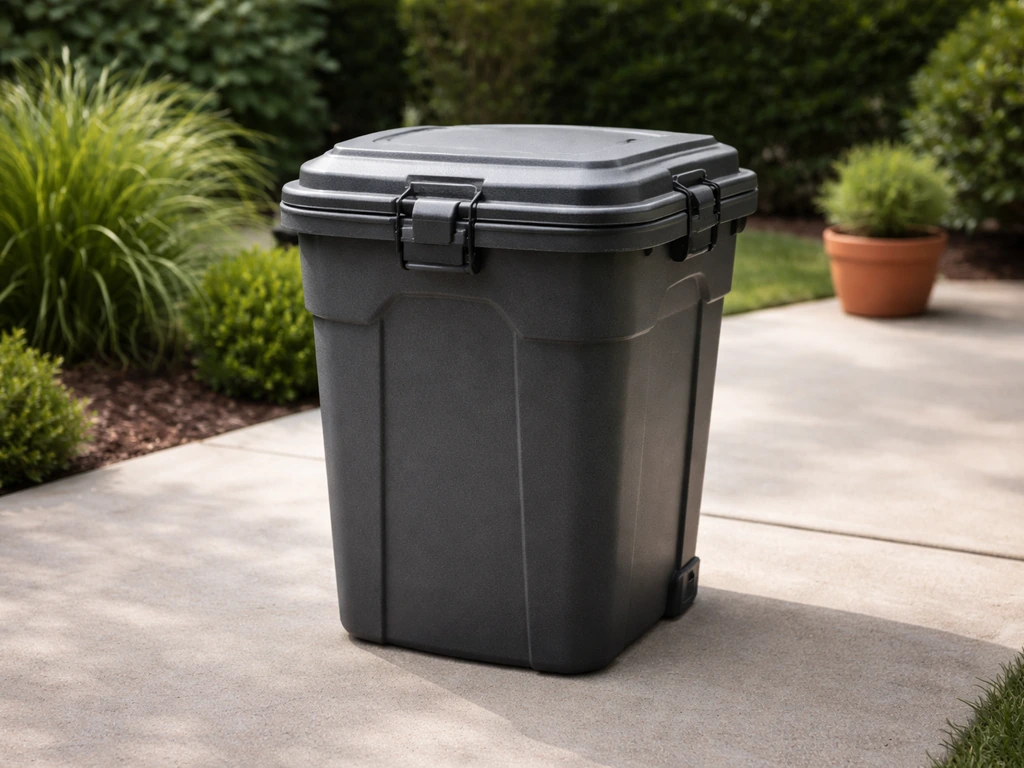 patio trash can