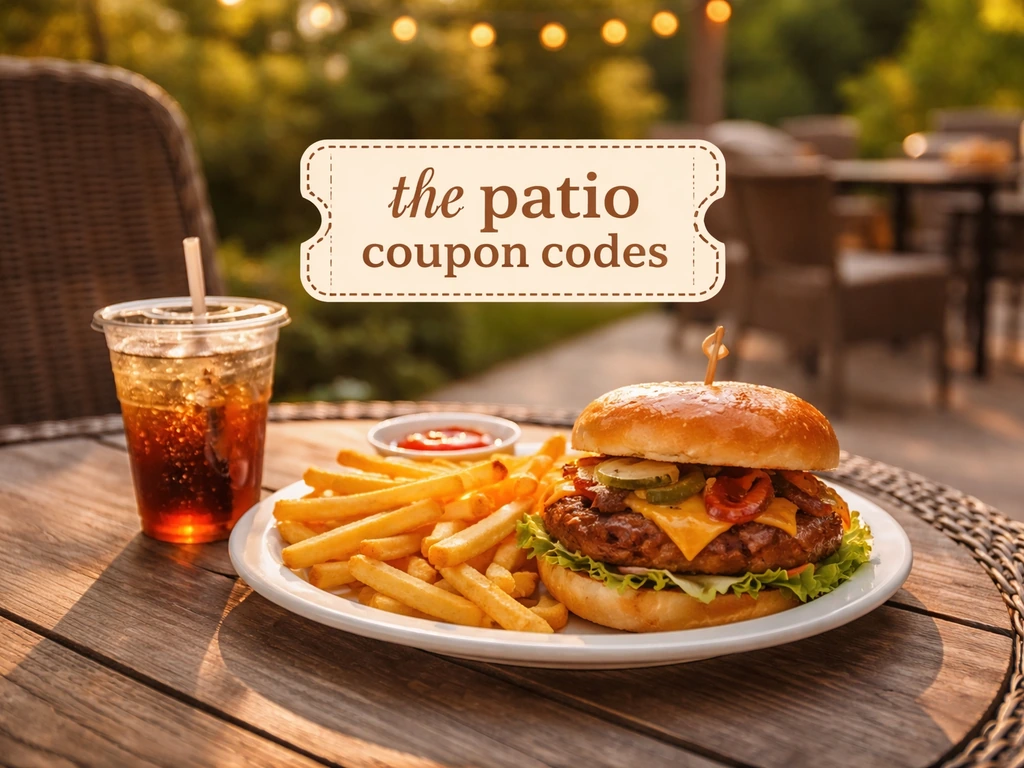 the patio coupon code