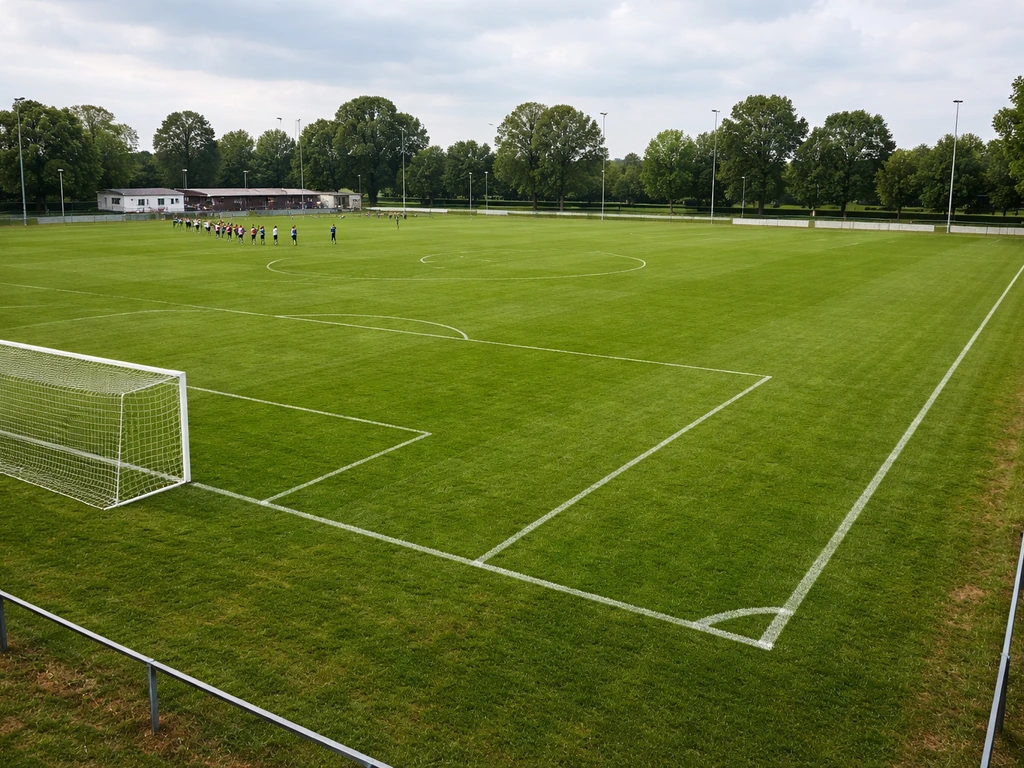 voetbalveld gras