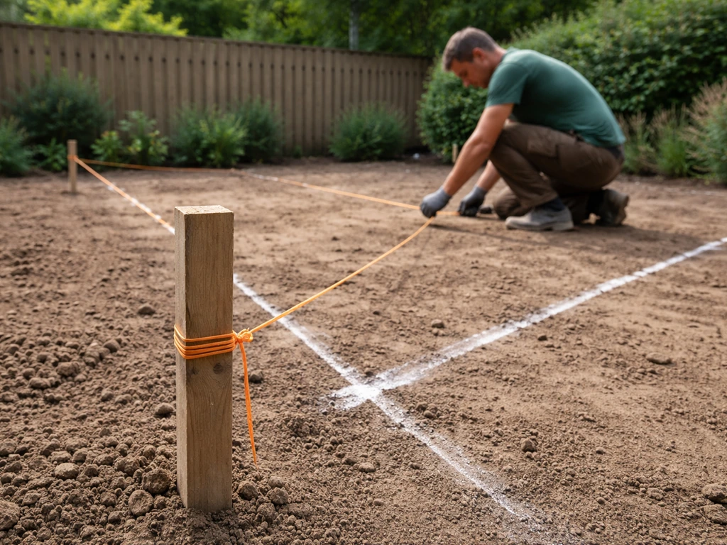 Hoe teken je gras: grasveld uitzetten in  stappen
