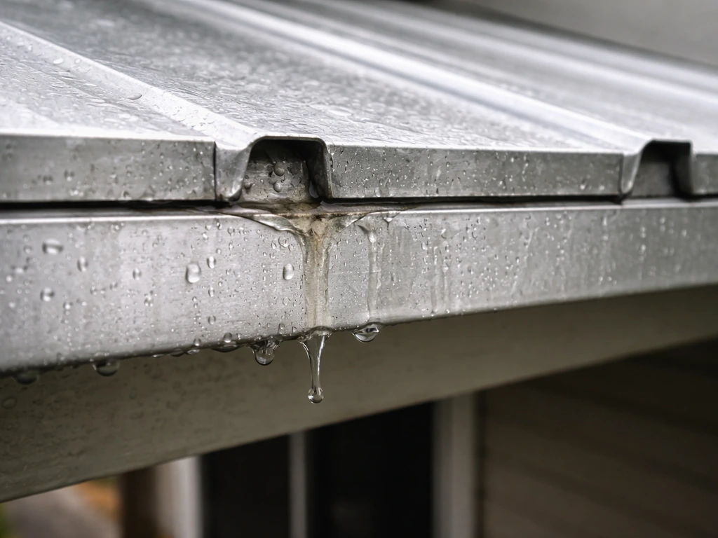 how to fix a leaking patio roof